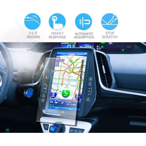 LFOTPP Car Navigation Screen Protector For Prius XW50 50 Series 11.6 Inch Multimedia System Display Screen Auto Interior Sticker