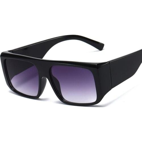 Oversized Square Sunglasses for Men Designer Luxury Brand Vintage Sun Glasses Women 2020 Rectangle Gafas Oculos De Sol Feminino