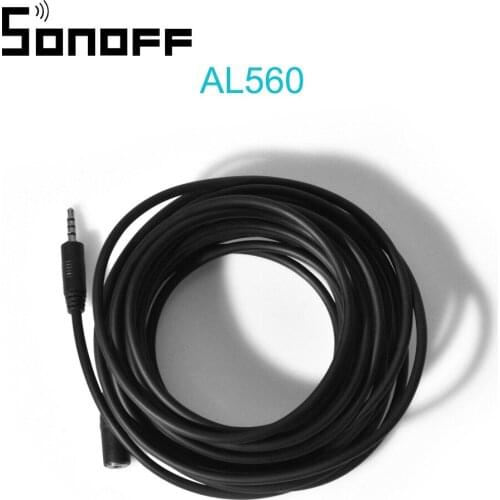 SONOFF AL560 Extension Cord, Compatible with Si7021/AM2301/DS18B20 5M Extend Cable Max Length 60M, Official Guaranteed Accuracy