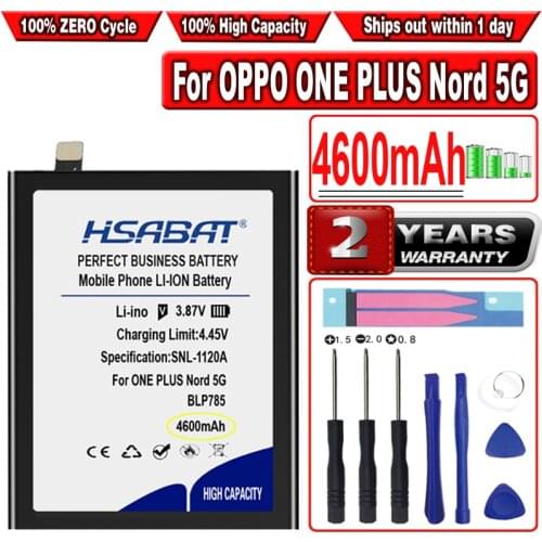 HSABAT 4600mAh BLP785 Battery for OPPO ONE PLUS Nord 5G