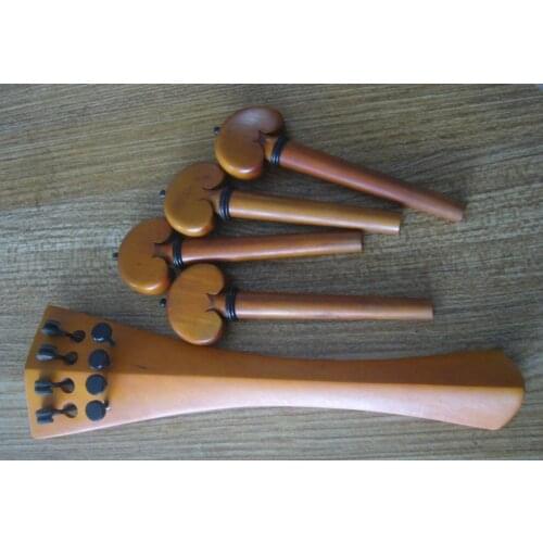 Quality cello advanced cello boxwood cello parts 4/4 size