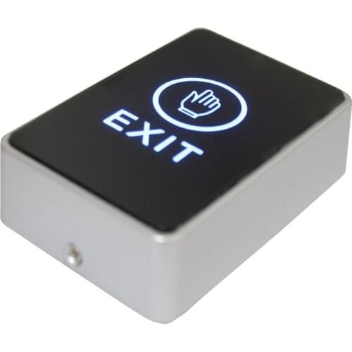 Door Touch Exit Button Push Home Release Switch Panel Access Control LED Light