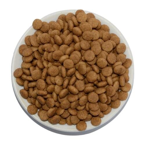 500g dog food dog supplies egg yolk grain-free chicken duck meat pet freeze-dried puppies into pet ​Beautiful hair to tear