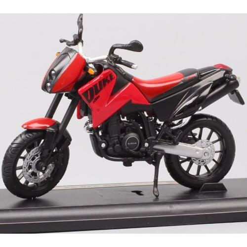 1/18 Scale 640 Duke II Motorcycle Diecasts Model Riders Bike Super Motard Vehicle Supermoto Enduro Replicas Toys For Childrens