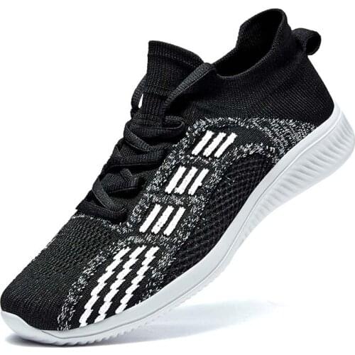 Men Shoes Black Breathable Casual Shoes Men Fashions Male Mesh Shoes Men Sneakers Zapatillas Hombre Blue 2020 New Big Size 46