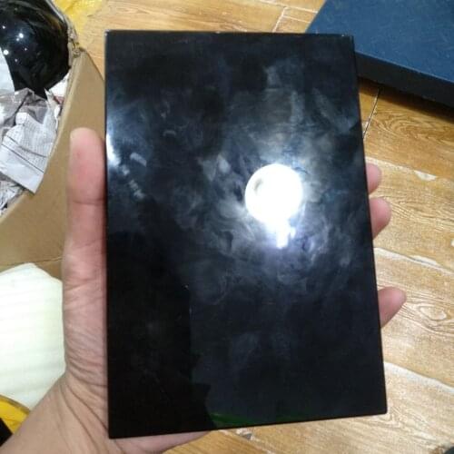 Natural Obsidian Square Home decoration feng shui furnishings crystal