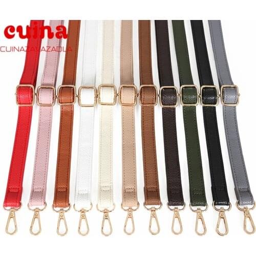 New Fashion Womens Ladies Adjustable Handbag Diy Handle Pu Leather Strap Belts Buckle Shoulder Bag Accessories Long Belts