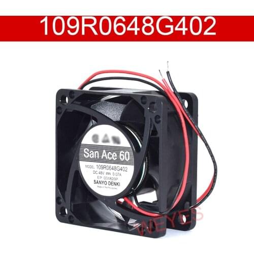 Genuine new 109R0648G402 6025 48V 0.07A Cooling fan