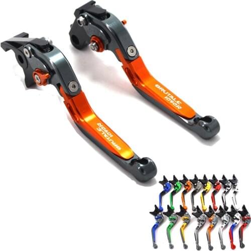 For MV Agusta BRUTALE 1090R 1090 R 2013 16 Colors Motorcycle Folding Extendable CNC Moto Adjustable Clutch Brake Levers