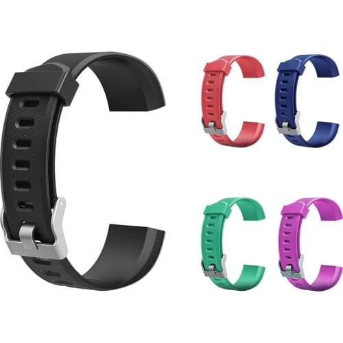 Colorful Replacement Strap For ID115 HR Plus Wrist Band Strap Smart Bracelet Accessory Watchband For ID115Plus Straps Belt
