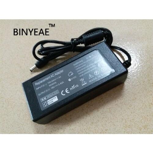 19V 3.42A 65W Universal AC Power Adapter Charger for Toshiba Satellite S40 S40T S50 S55 S55T S70 S75 S75D S75T Free Shipping