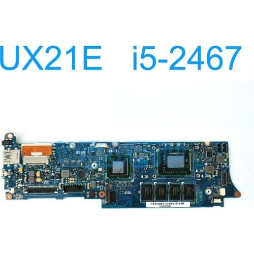 High quality UX21E With I5-2467 CPU 4G Laptop motherboard For ASUS UX21E mainboard Chipset USB 3.0 100% tested
