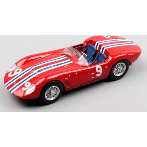 Boys 1:43 Scale Tipo 61 Birdcage Drogo Guards Trophy 1963 No.9 Casner sport car racing diecasting metal model car Toys for gifts