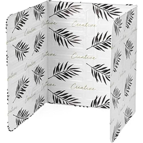 Anti-Splatter Shield Guard Aluminum Foil Oil Block Heat Insulation Oil Barrier For Kitchen Cooking Frying