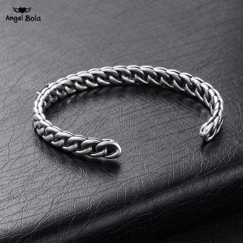 Man Cuff Wristband for Women Crystal CZ Love Jewelry Gift for Girls Adjustable Open Vintage Buddha Bracelets & Bangles