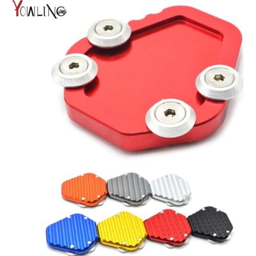 Motorbike parts Motorcycle CNC Kickstand Side Stand Enlarge kickstand pad For Benelli BN300 BNT300 BJ300 BNT 300 BN 300