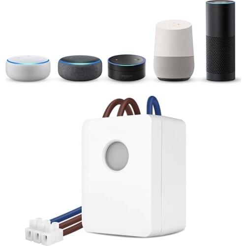 Alexa Speaker Smart Home BroadLink SCB1E Power Schedule Bathroom Wifi Remote Control Switch For Light