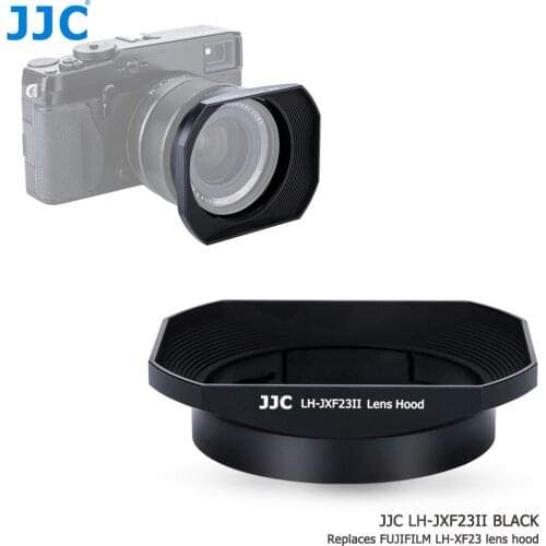 JJC Lens Hood for FUJINON LENS XF 23mm F1.4 R XF 56mm F1.2 R XF 56mm F1.2 R APD On Fujifilm X-T4 X-T200 X-A7 Replaces LH-XF23