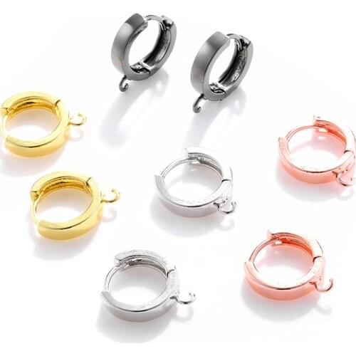 1 Pairs DIY Earrings Clasps Hooks Accessories for Woman Handmade Jewelry Making Accessories Earrings Hooks