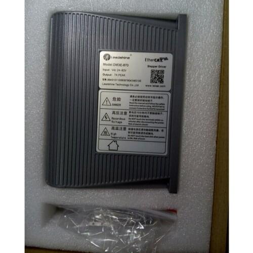 Leadshine network Drives DM3E-870 Series EtherCAT Stepper Drives with CoE and CiA 402 protocols control Stepper Motor NEMA23/34