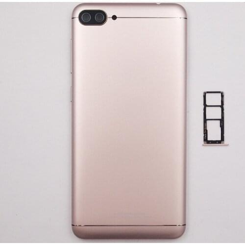 BaanSam New Battery Back Cover For ASUS Zenfone 4 Max ZC520KL Housing Case With Power Volume Buttons+SIM Card Tray