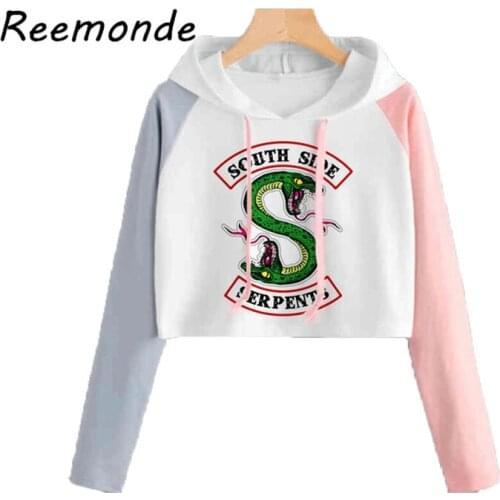 Kpop Clothes South Side Serpents Riverdale Hoodie Sweatshirts Women Girls Kpop Clothing Riverdale SouthSide Pullover Hooded Tops