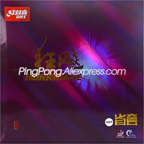 DHS Provincial Hurricane 3 Table Tennis Rubber DHS Hurricane 3 Pro Original DHS Ping Pong Sponge