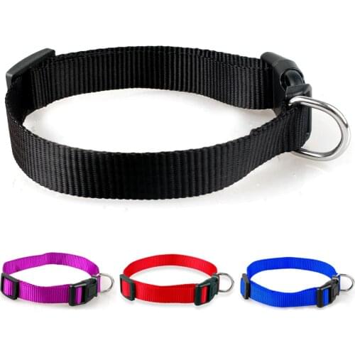 Dog Collar for Small Dogs Nylon Dog Collar Cheap Puppy Cat Collars Adjustable for Chihuahua Pug French Bulldog XS S M L