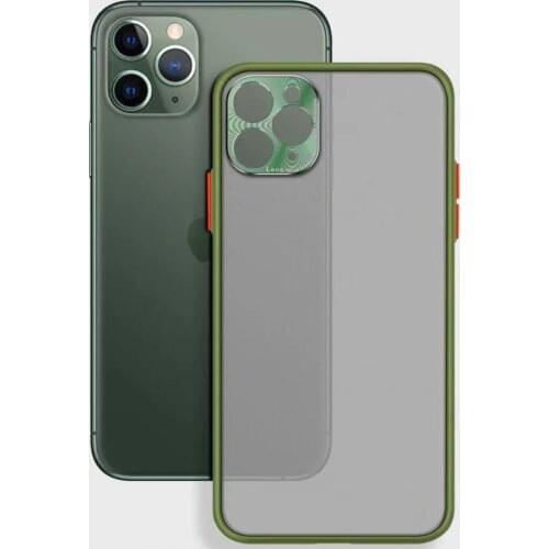 Shockproof Camera Protection Case Cover for Iphone Luxury Colorful IP 11 X XS XR 7 8 Plus 12 Max Pro Mini Matte Soft Translucent