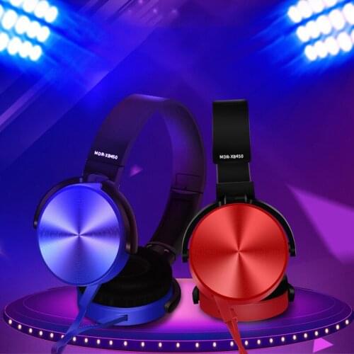 New 4D Sound Foldable 3.5mm Wired Headphones Over Ear Headsets Bass HiFi Sound Music Stereo Earphone Flexible Adjustable Headset