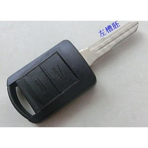 2 Buttons Replacement Car Remote Key Case Shell For Opel Vectra 3.2 Corsa With HU46 Left Blade Fob Key Cover 50PCS/lot