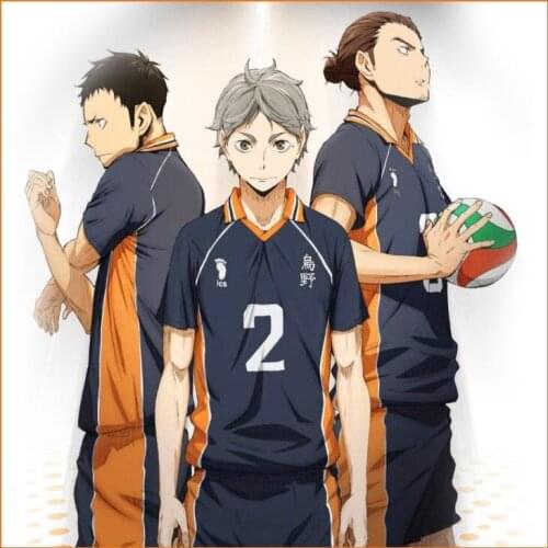 Styles Haikyuu Cosplay Costume Karasuno High School Volleyball Club Hinata Shyouyou Halloween Sportswear Jerseys Uniform