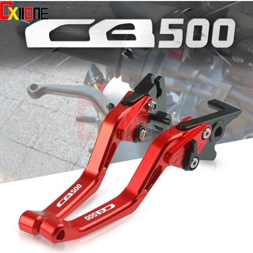 For Honda CB500 Hight-Quality Motorcycle Parts Aluminum Adjustment Brake Clutch levers CB 500 1994 1995 1996 Accessories