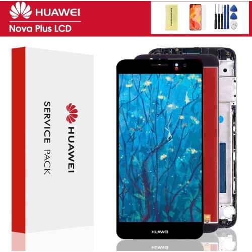 5.5" for Huawei Nova Plus LCD Display Touch Screen Digitizer Assembly MLA L01 L11 L02 L03 L12 For Nova Plus LCD With Frame
