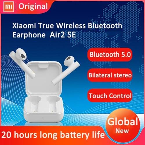 100% Original Xiaomi Air2 SE TWS Bluetooth5.0 Wireless Earbud Bilateral stereo AirDot 2SE Mi True Wireless air2se Global version