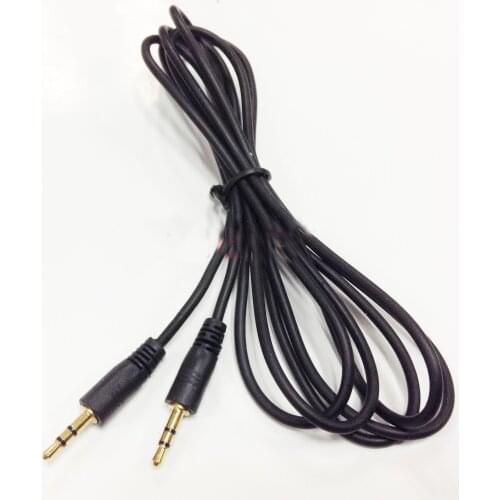 100pc 5Ft 1.5M Gold plated 2.5mm jack Male To 2.5mm Male Stereo Headset Audio Aux Cable Cord for MP3 MP4 Headphone Phone GDeals