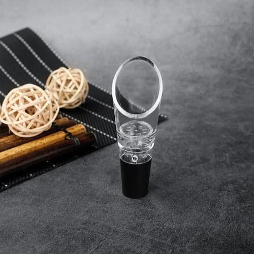 1Pcs Mini Red Wine Aerator 360 degrees Rotating Wine Pourer Decanter Cap for Bottles Bar Accessories
