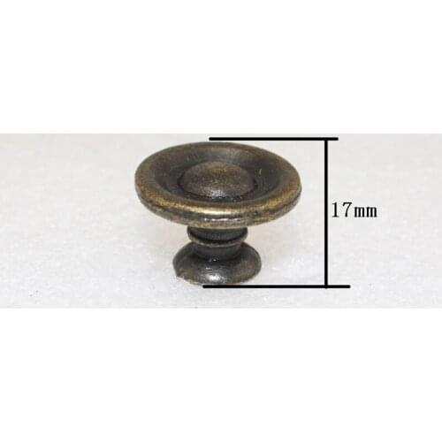 Antique Single Hole Pot Handle Zinc Alloy With Screw Drawer The Home Handle Cabinet Handle,27*17mm,10PCs