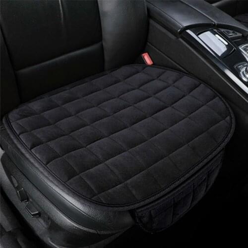 Car Seat Cover Universal Winter Warm Seat Cushion Anti-slip Front Chair Seat Breathable Pad for Vehicle Auto Car Seat Protector