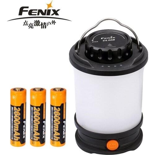 Fenix CL30R Camping light Max 650 Lumens Micro-USB rechargeable Lantern