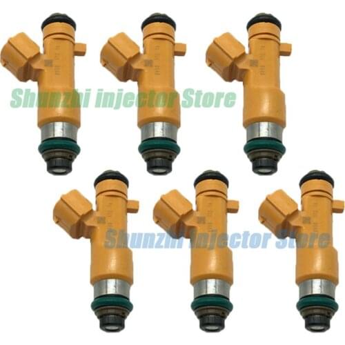 6pcs Fuel Injector Nozzle For NISSAN INFINITI G37 370Z Q50 0950 OEM:16600-EY00A 16600 EY00A 16600EY00A