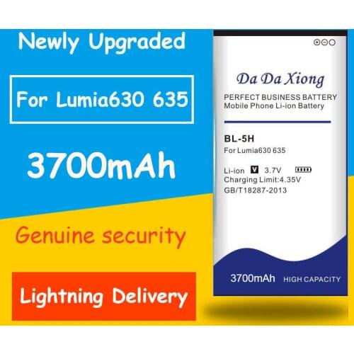 Hot Selling 3200mAh BL-5H BL5H Li-ion Phone Battery for Nokia Lumia 630 635 636 638 Lumia630 RM-977 RM-978 RM 977 978