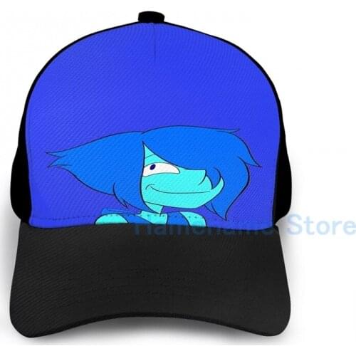 Fashion steven universe - Lapis Basketball Cap men women Graphic print black Unisex adult hat