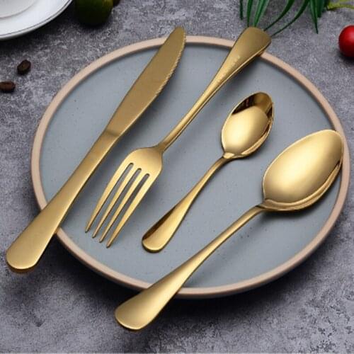 Dinnerware Sets Compare with similar Items Gold silver stainlessflatware food grade silverware cutlery set utensils include