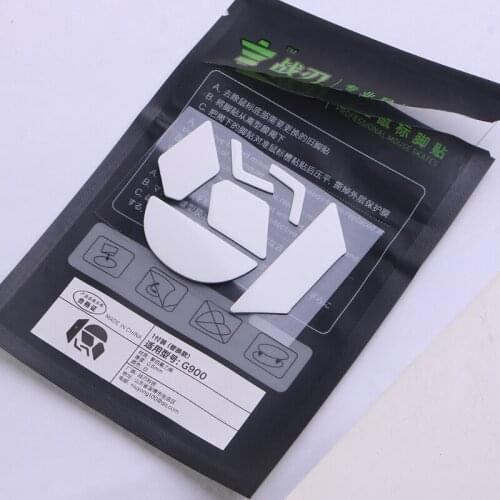 1Set Mouse Feet Mouse Skates Stickers Pad Rounded Glides Curved Edges Mouse Feet Replacement for logitech G900 Mouse HCCY