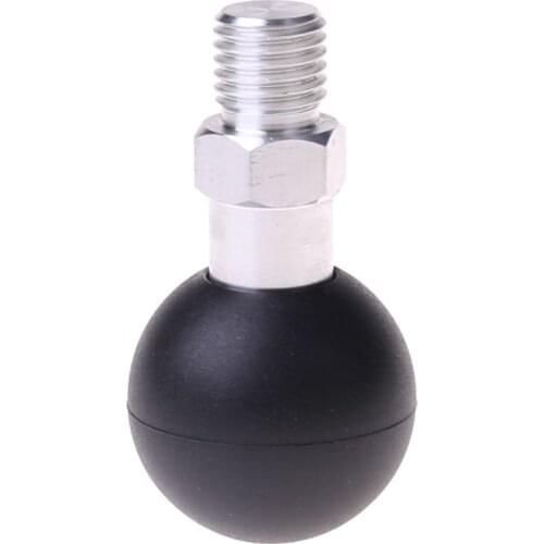 2021 New 1Inch Ball Base M10 X 1.25 Male Thread Mount | Motorcycle Motorbike for ram Moun