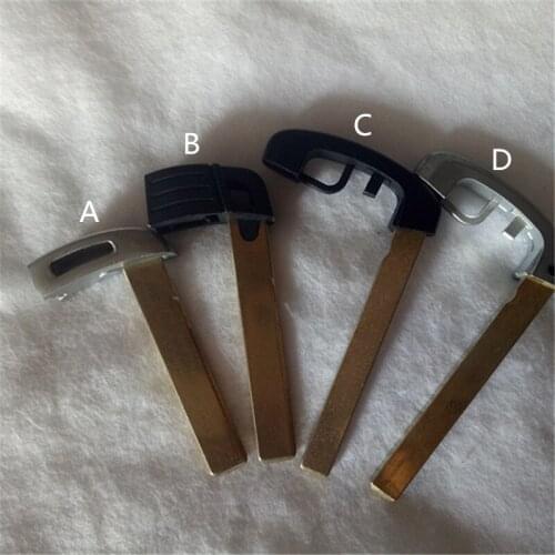 DAKATU New Smart Key Blade for BMW 1/3/5 X7 7 series 523LI 525 530 535 118 Replacement emergency spare remote key blade