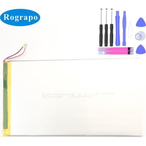 New 3.7V 5100mAh Li-Polymer Replacement Tablet Battery For ONYX BOOX NOTE / PRO / NOTE+ e-Book With 3 Lines +tools