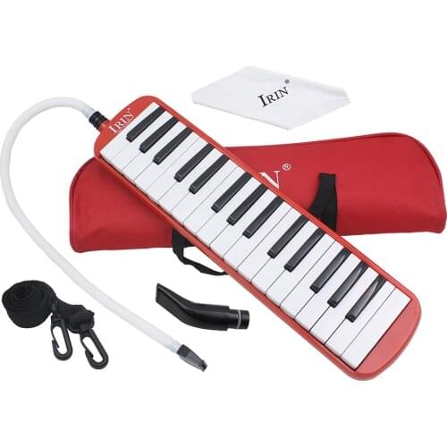 Durable 32 Piano Keys Melodica with Carrying Bag Musical Instrument for Music Lovers Beginners Gift Exquisite Workmanship