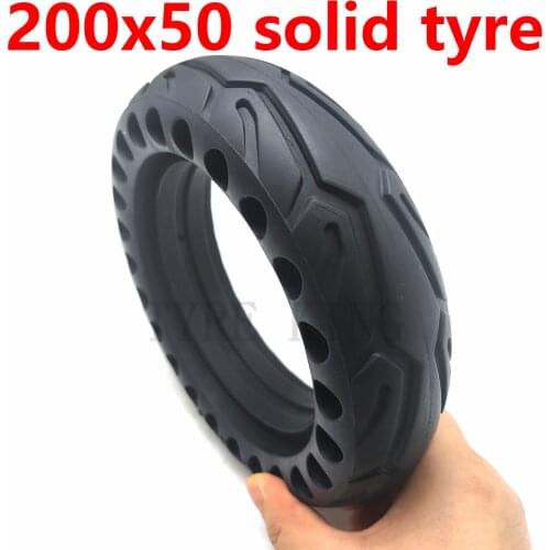 200x50 Honeycomb Solid Tire 8 Inch Motorcycle Solid Wheel Tyre 200*50 Wheel Tyre for Electric Bike Scooter Accessories